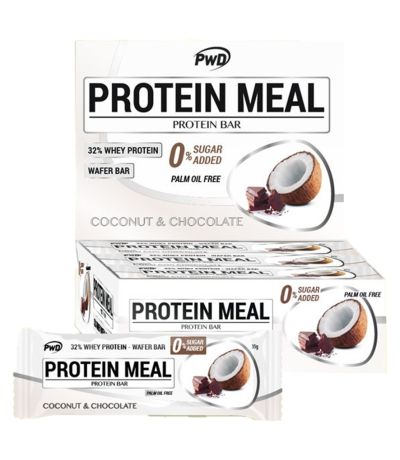 Barritas Protein Meal Coco Chocolate 12uds PWD