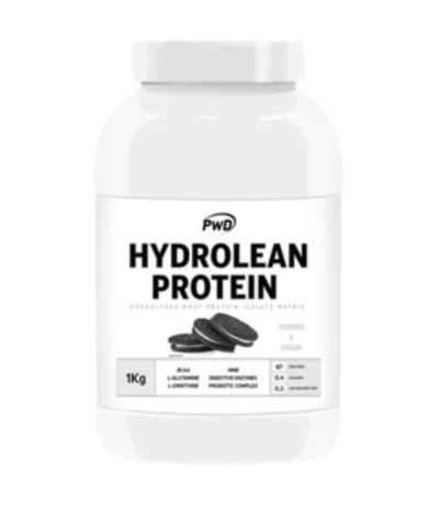 Hydrolean Protein Proteina Sabor Cookies Cream 1kg PWD