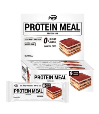 Barritas Protein Meal Sabor Tiramisu 12x35g PWD