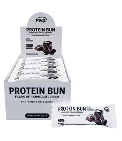 Protein Bun Double Chocolate 15x60g Pwd