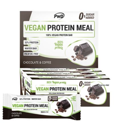 Barritas Proteina Cafe-Choco Vegan PWD