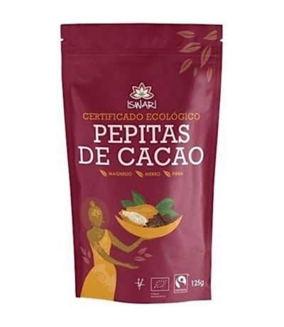 Cacao Nibs SinGluten Bio Vegan 125g Iswari
