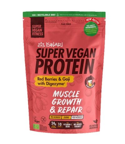 SVF Super Vegan Protein Berris y Goji Bio 400g Iswari