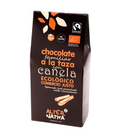 Chocolate a La Taza con Canela Bio 125g Alternativa3
