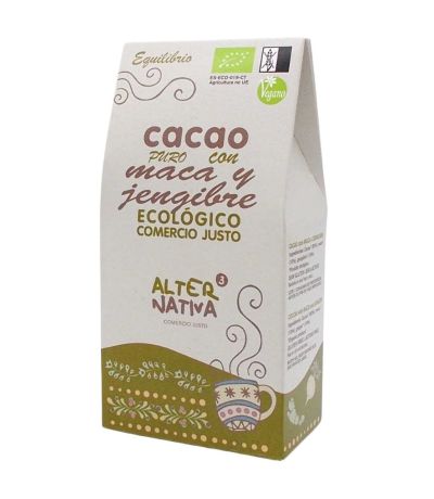 Cacao Puro con Maca y Jengibre Eco 125 g Alternativa3