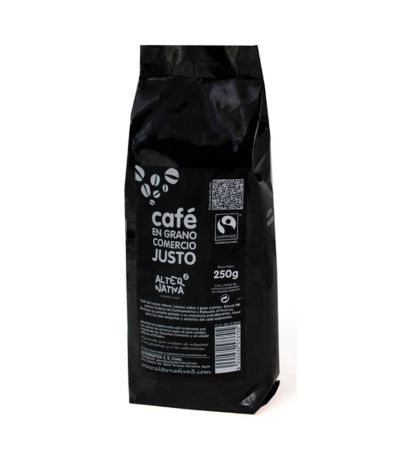 Cafe Natural Grano Fairtrade 250gr Alternativa3