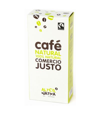 Cafe Natural Molido Fairtrade 250gr Alternativa3