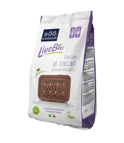 Galleta Livebio Con Cacao Bio 300g Sottolestelle