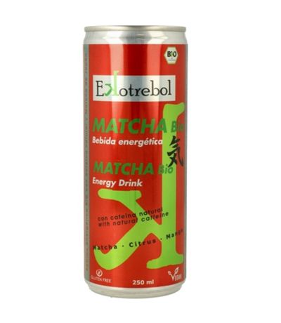 Bebida Energetica Matcha Vegan 250ml Ekotrebol