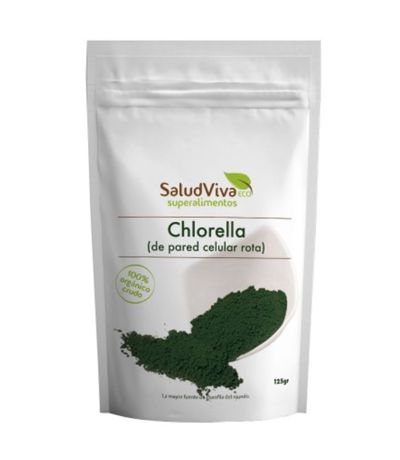 Alga Chlorella SinGluten Eco Vegan 125g Salud Viva