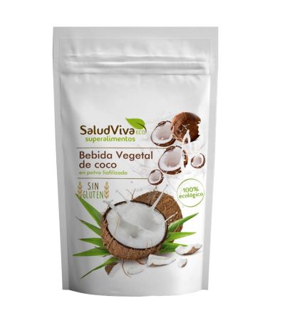 Leche de Coco Polvo Liofilizadas SinGluten Eco Vegan 200g Salud Viva