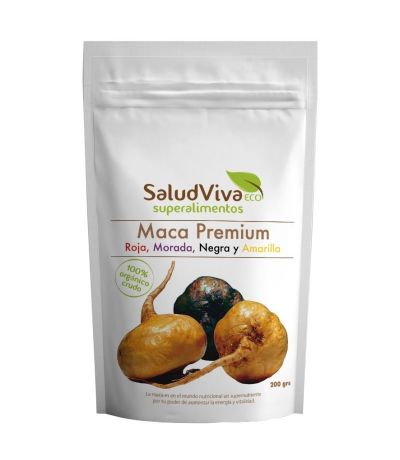 Maca Premium en Polvo SinGluten Eco Vegan 200g Salud Viva