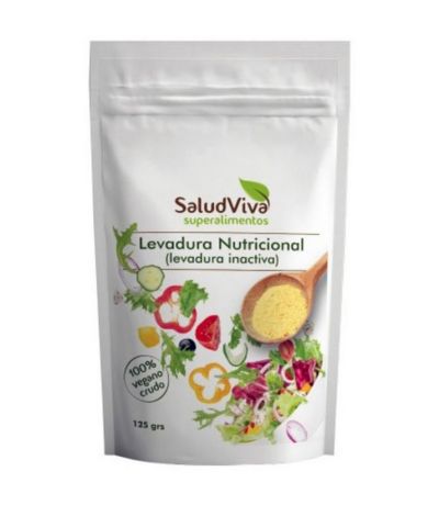 Levadura Nutricional con Vitamina B SinGluten Vegan 125g Salud Viva