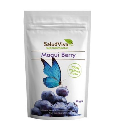 Maqui Berry Superalimento SinGluten Eco Vegan 50g Salud Viva