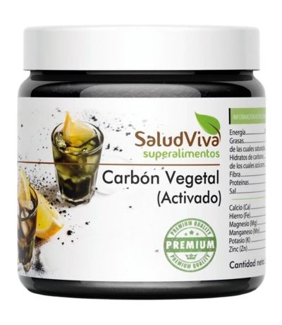 Carbon Vegetal Activado 50g Salud Viva