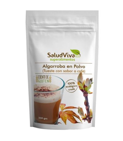 Algarroba en Polvo Tueste Sabor Cafe Eco 250g Salud Viva