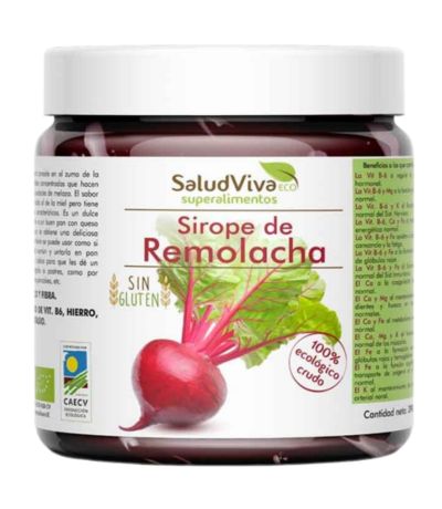 Sirope de Remolacha Bio Vegan 390g Salud Viva