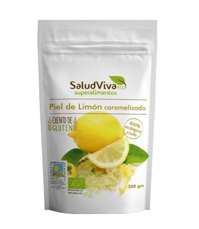 Piel de Limon Caramelizada Eco 200g Salud Viva
