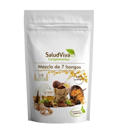 Mezcla de 7 Hongos SinGluten Eco 100g Salud Viva
