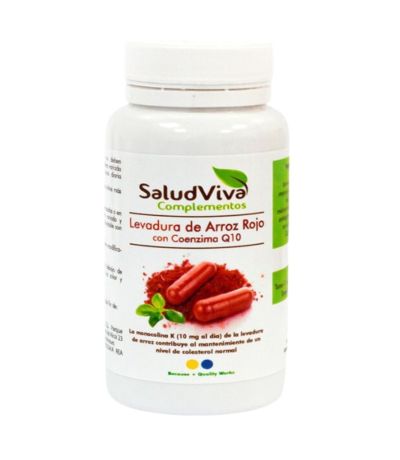 Levadura de Arroz Rojo con Q10 60caps Salud Viva