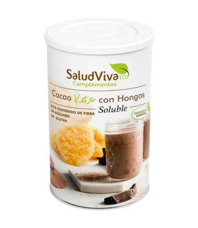 Cacao Keto En Polvo Con Hongos Eco 200gr Salud Viva