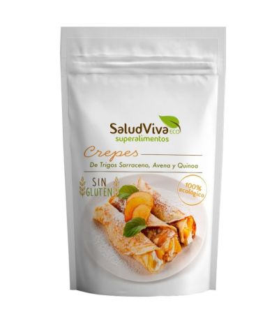 Creps de Harina Trigo Sarraceno Quinoa Eco 285gr  Salud Viva