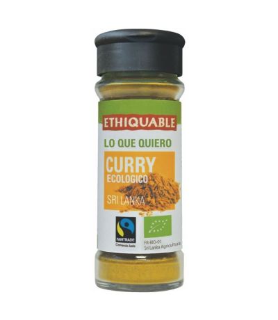 Curry en Polvo Sri Lanka Eco 40g Ethiquable