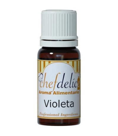Aroma Violeta Concentrado SinGluten Vegan 10ml Chefdelice