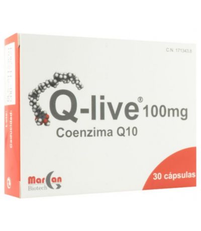 Q-Live Coenzima Q10 30caps Margan