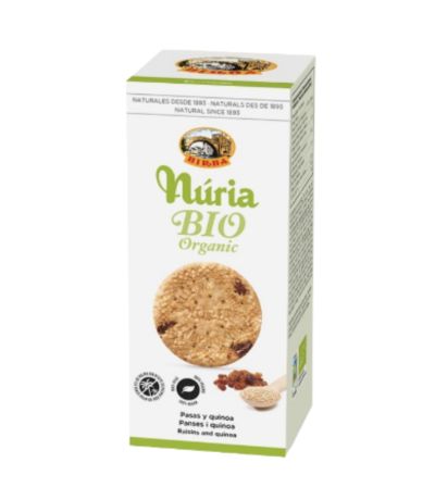 Galletas de Pasas y Quinoa Bio Vegan 140g Nuria