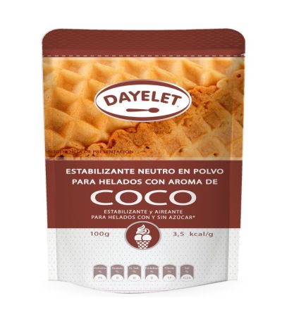 Estabilizante Helados Aroma Coco SinGluten 100g Dayelet