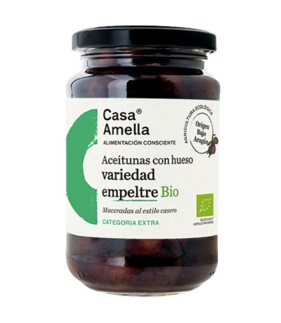Aceitunas Negras de Bajo Aragon Bio 220g Casa Amella