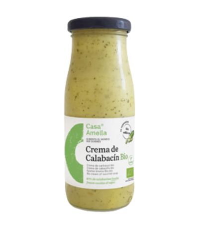 Crema de Calabacin SinGluten Bio Vegan 250ml Casa Amella