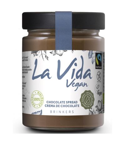 Crema de Chocolate SinGluten Bio Vegan 270g La Vida Vegan
