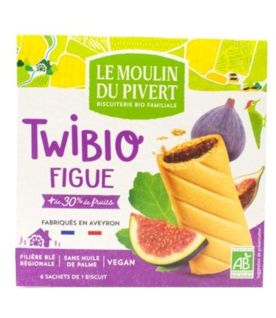 Twibio delicias de Higos Bio Vegan 150g Le Moulin De Pivert