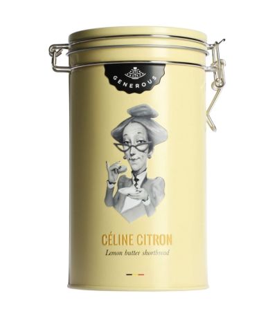 Galletas Celine Limon en Lata SinGluten 100g Generous