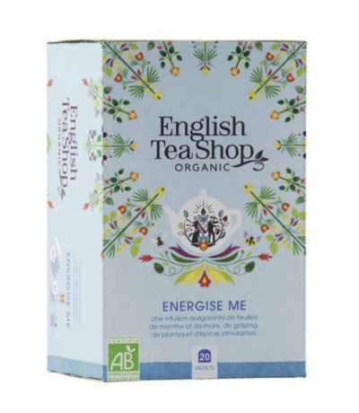 Infusion Energise Me Bio 20inf Te English Tea Shop