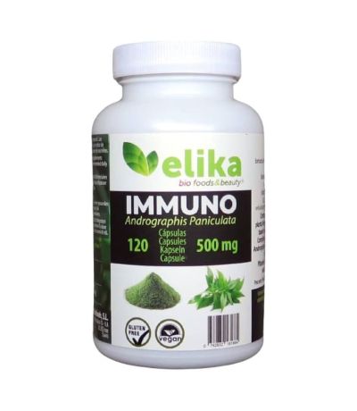 Inmuno SinGluten Vegan 120caps Elika Foods