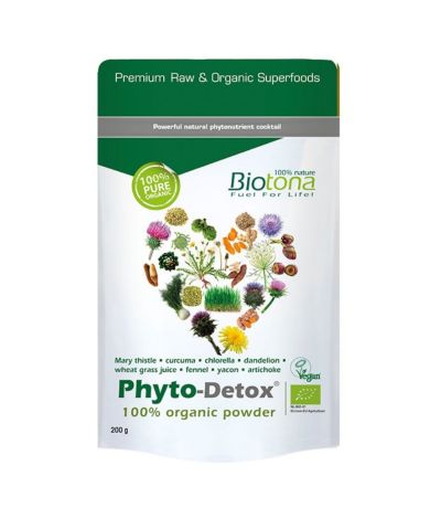 Phyto-detox Polvo Bio Vegan 200g Biotona