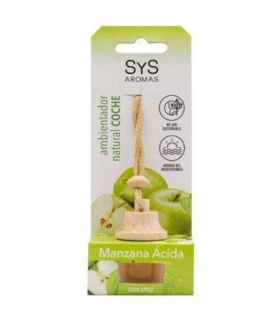 Ambientado Natural para Coche Manzana Acida 7ml SYS Aromas