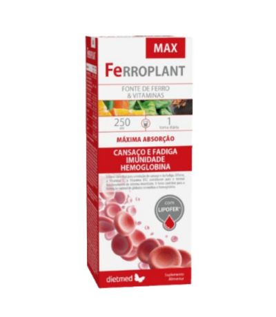Ferroplant Concentrado de Frutas Plantas y Miel 250ml Dietmed