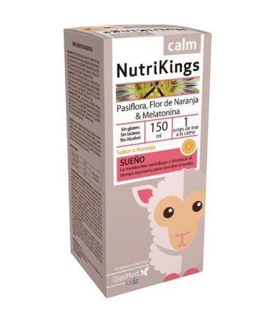 Nutrikings Calm Jarabe Infantil SinGluten 150ml Dietmed Kids