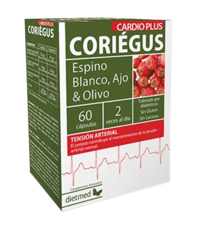 Coriegus Plus SinGluten 60caps Dietmed