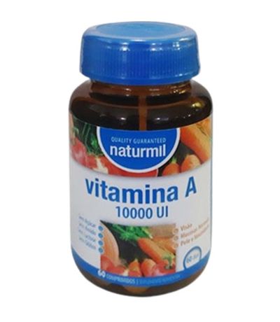 Vitamina a 10000ui 60comp Naturmil