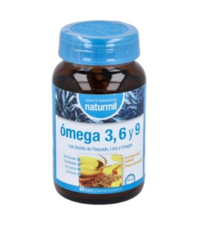 Aceite Pescado Omega-3 60 perlas Naturmil