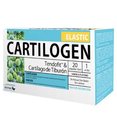 Cartilogen Elastic 20 ampollas Dietmed