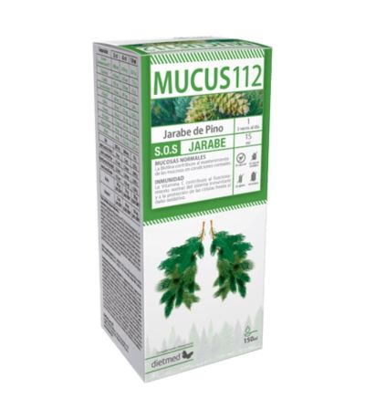 Mucus 112 Jarabe SinGluten 150ml Dietmed