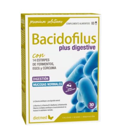 Bacidofilus Plus Digestive 60caps Dietmed