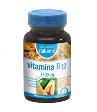 Vitamina B12 2500Ug 60comp Naturmil