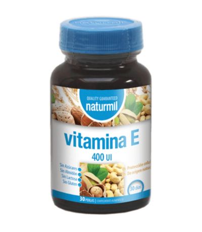 Vitamina E 400UI SinGluten 30caps Naturmil
